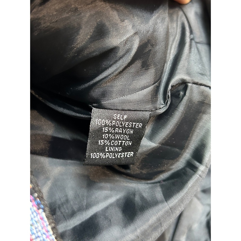 Mistror Image Patchwork Jacket - Wool Blend, Colo… - image 5